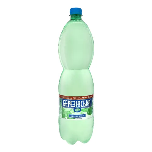 Вода мінеральна негазована Березівська у пластиковій пляшці 1.5л