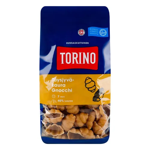 Макаронні вироби Torino Gnocchi цільнозернові 400г