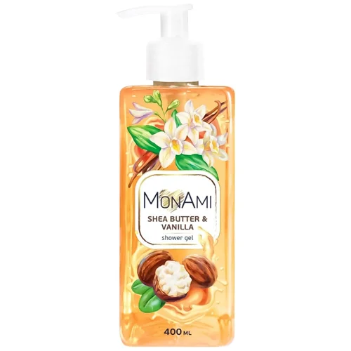 Гель для душу MonAmi Shea Butter & Vanilla 400мл