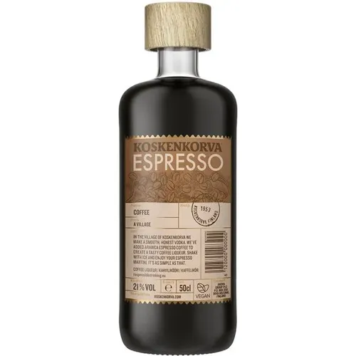 Лікер Koskenkorva Espresso, 21%, 0,5л