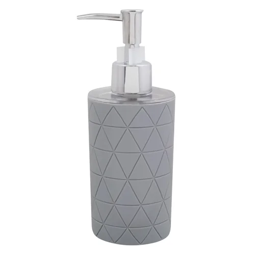 Дозатор Trento Piramide Grey пластиковий