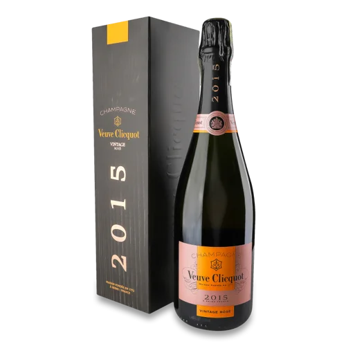 Шампанське Рожеве Брют Vintage Rose 2015 Veuve Clicquot 0.75л 12.5% к/у