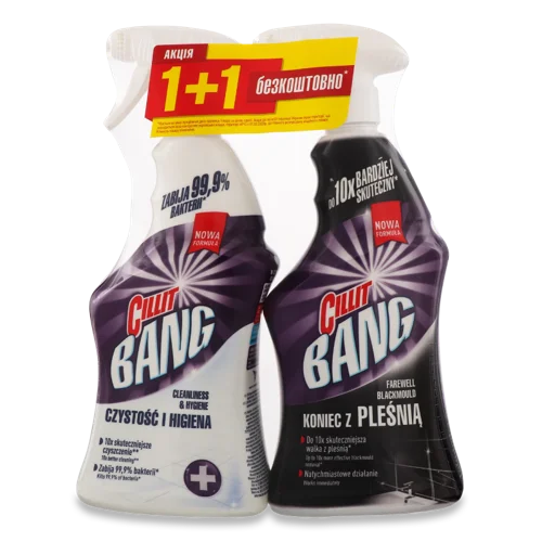 Засіб для Чищення Farewell Blackmould+Cleanliness&Hygiene, Cillit Bang, 2х750мл