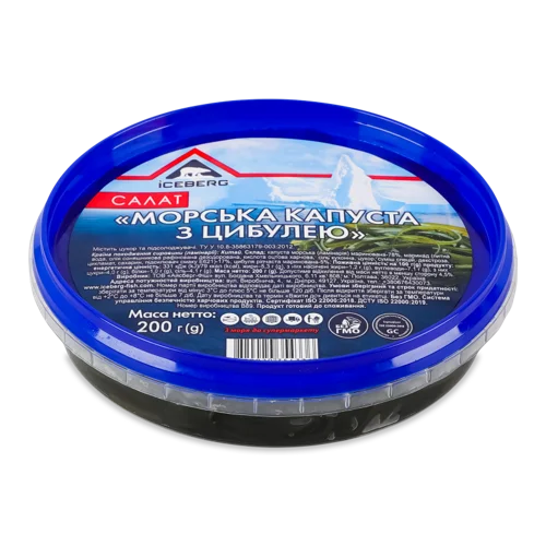 Салат Морська Капуста З Цибулею, п/у 200г