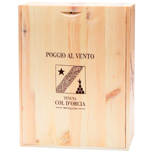 Вино Col d’Orcia Poggio Al Vento Brunello di Montalcino Riserva Vert Pack 2004, 2008, 2012 червоне сухе набір 14-14,5% 3шт х 0,75л