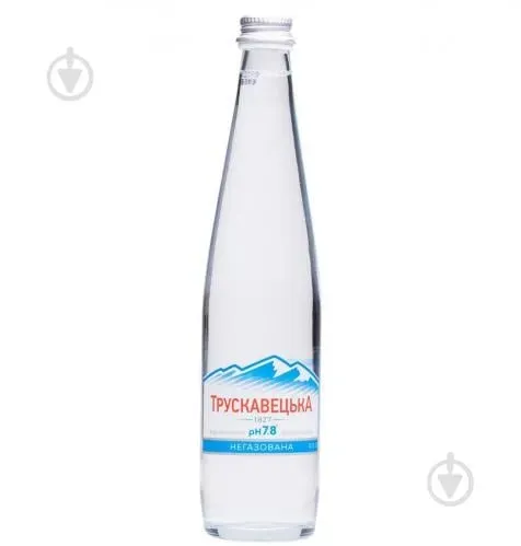 Вода негазована Трускавецька 0.5л скло