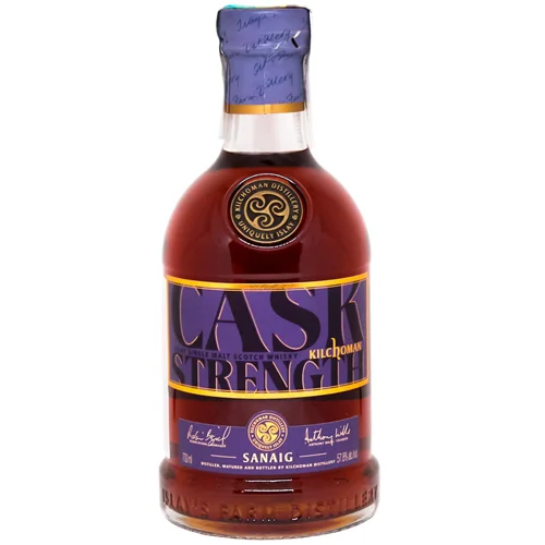 Віскі Kilchoman Sanaig Cask Strength (gift box) 0.7 л