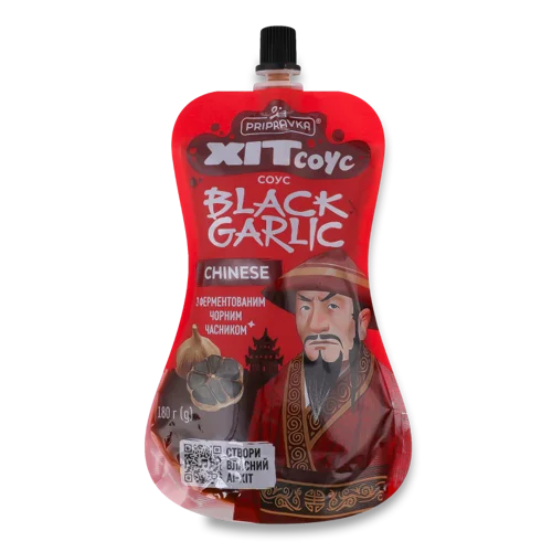 Соус З Чорним Часником В/ґ Китайський, Пряний, 180г