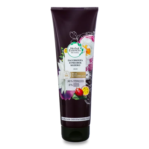 Бальзам-ополіскувач Для Волосся Пасифлора І Рисове Молоко Herbal Essences, 275мл