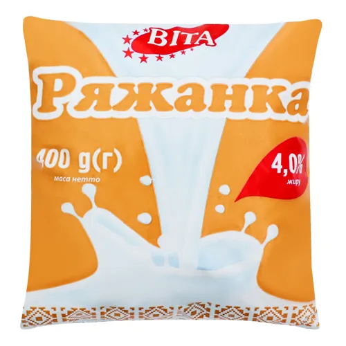 Ряжанка 4% Селянська м/у 400г