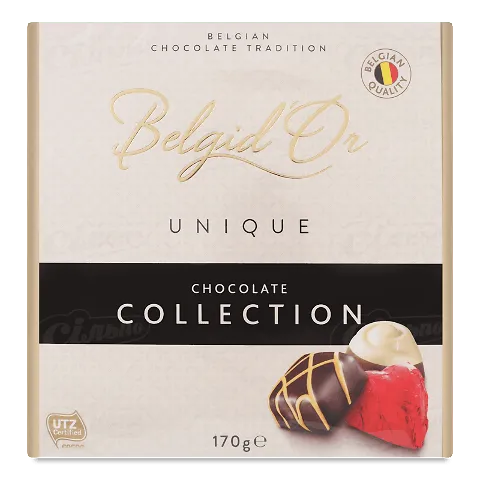 Цукерки Belgid'Or шоколадні асорті, 170г