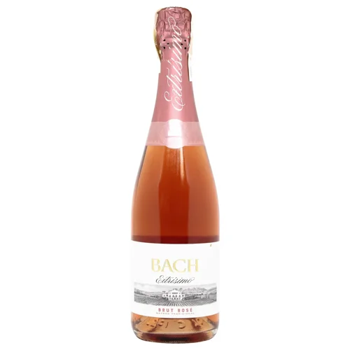 Вино ігристе Bach Rose Brut рожеве сухе 12% 0,75л