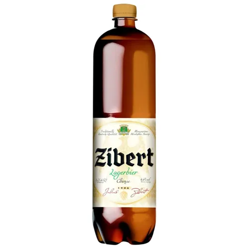 Пиво Zibert світле 4,4% 1,25л