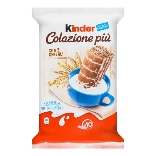 Бісквіт з суміші 5 круп та какао Colazione Piu Kinder м/у 290г