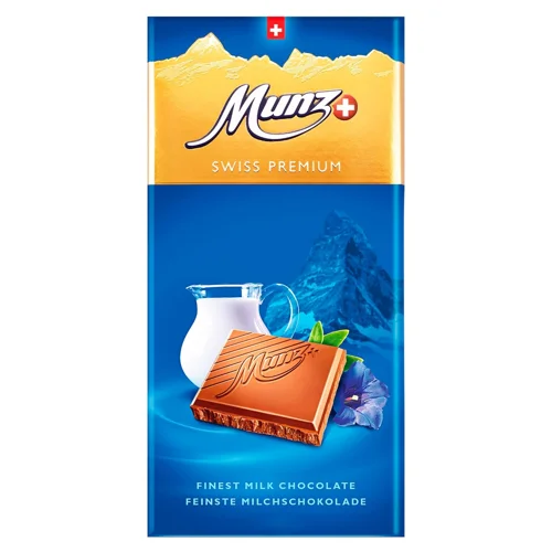 Шоколад молочний Munz 100г