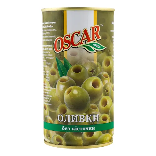 Оливки без кісточки Oscar з/б 350г