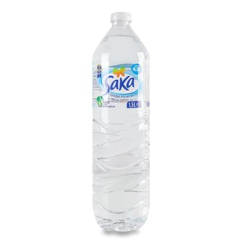 Мінеральна Вода Saka Негазована, 1.5л, П/Пл