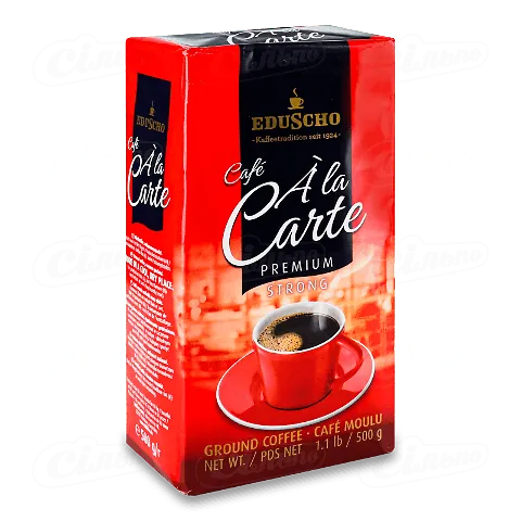 Кава мелена Eduscho Cafe a la carte Premium Strong, 500г