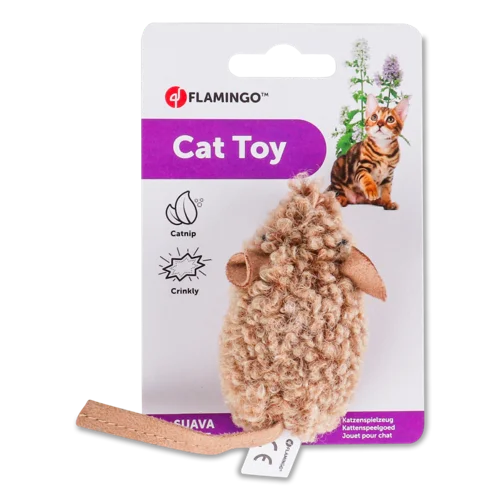 Іграшка Для Котів Суава Мишка Flamingo, 1шт