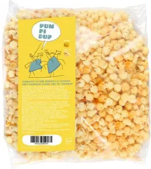 Попкорн Pumpidup Супер Сир зі смаком сиру Пармезан 500г