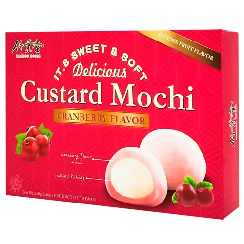 Десерт рисовий Bamboo House Mochi Журавлина 180г