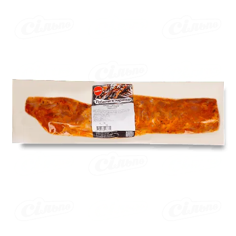 Свинячі ребра Глобино в маринаді, кг
