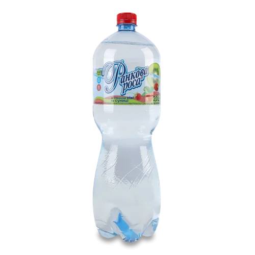 Безалкогольний Напій Сильногазований Зі Смаком Ківі Та Суниці, п/пл 2л