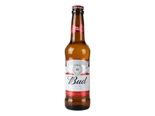 Пиво Bud світле 5%, 0,33л