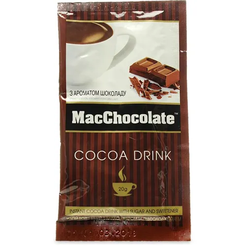 Шоколад MacChocolate розчинний 20г