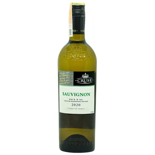 Вино Cruse Sauvignon біле сухе 12% 0,75л