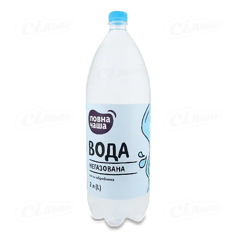 Вода питна «Повна Чаша»® негазована «Ерлан», 2л