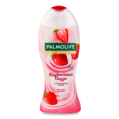Гель-крем для Душу Полуничний Смузі Гурме Спа Palmolive, Пластикова Пляшка 250мл