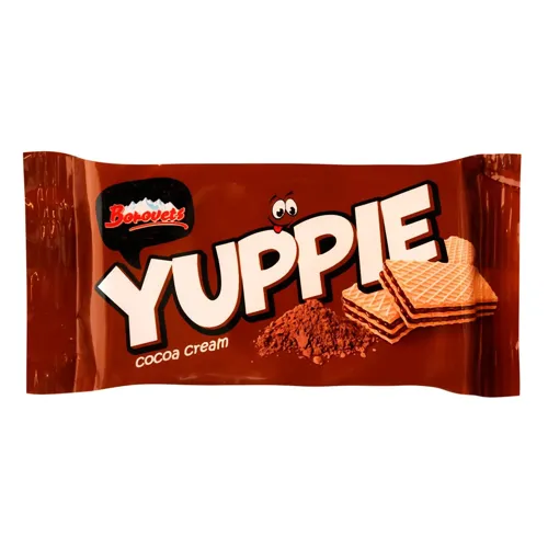 Вафлі Yuppie міні крем-какао 45г