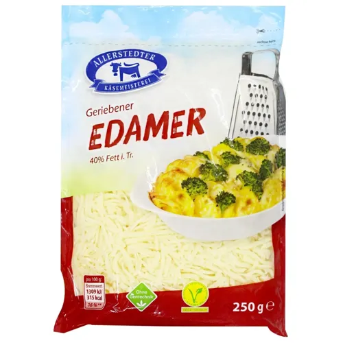 Сир Allerstedter Kaserei Едамер тертий 40% 250г