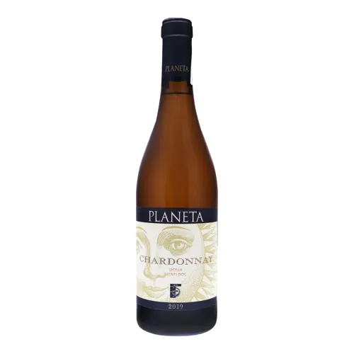 Вино 0.75л 13.5% біле сухе Chardonnay Planeta
