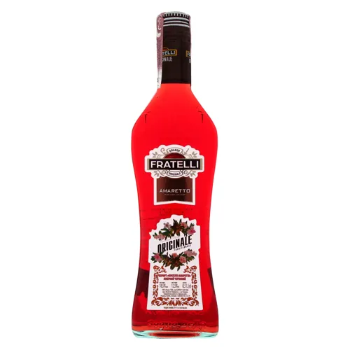 Вермут 0.5л 12.5% червоний лікерний Amaretto Fratelli пл