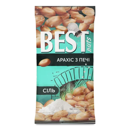 Арахіс С Сіллю Вищого Ґатунку, 50г
