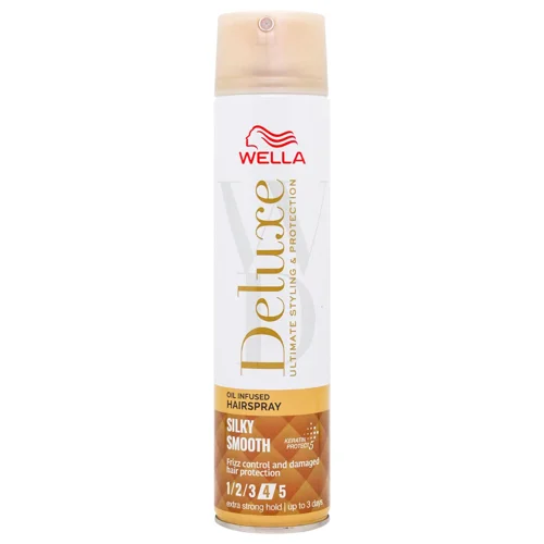 Лак Wella Deluxe Шовкова гладкість для волосся 250мл
