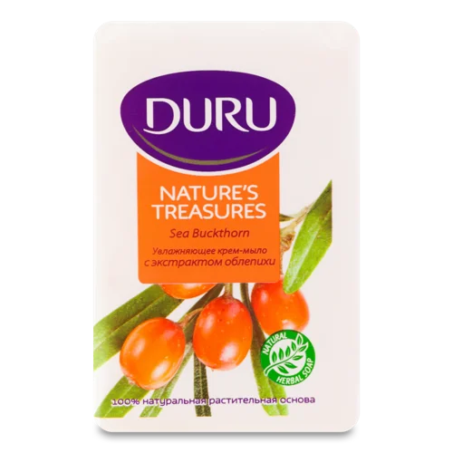 Крем-мило Sea Bucthorn Nature`s Treasures Duru, 4х75г