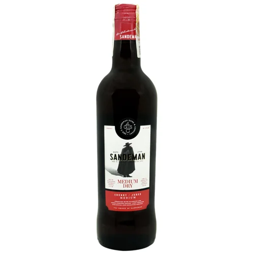 Херес Sandeman білий напівсухий 15% 0,75л