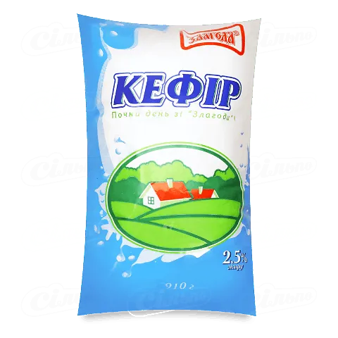 Кефір Злагода 2,5%, 910г