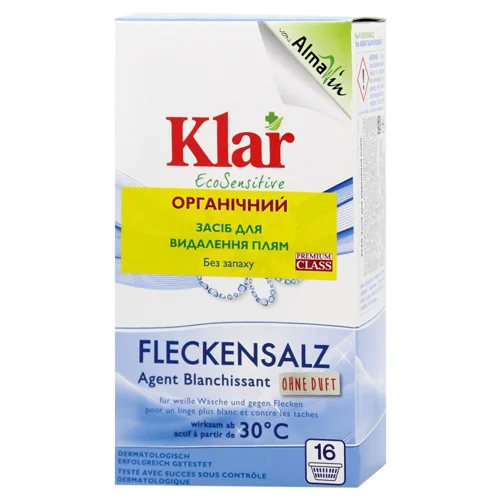 Плямовивідник Klar Eco Sensitive органічний 400г