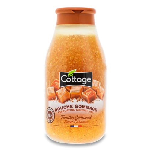 Гель-ексфоліант Для Душу Sweet Caramel Cottage, Вищий ґатунок, 250мл