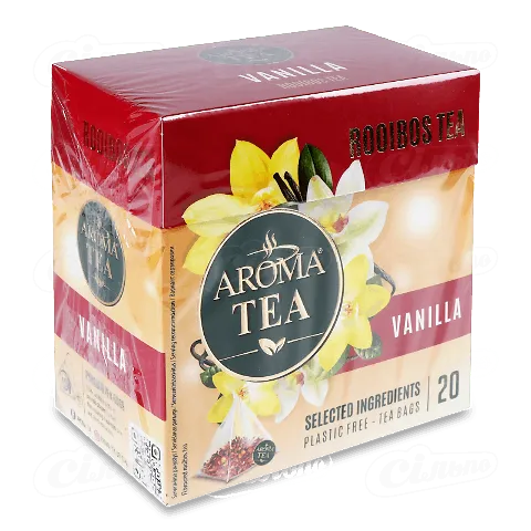 Чай Aroma Tea «Ройбуш» з ваніллю, 20*1,75г/у