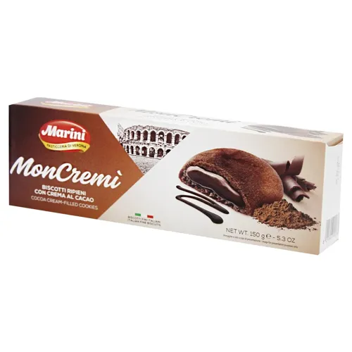 Печиво Marini Moncremi з шоколадним кремом 150г