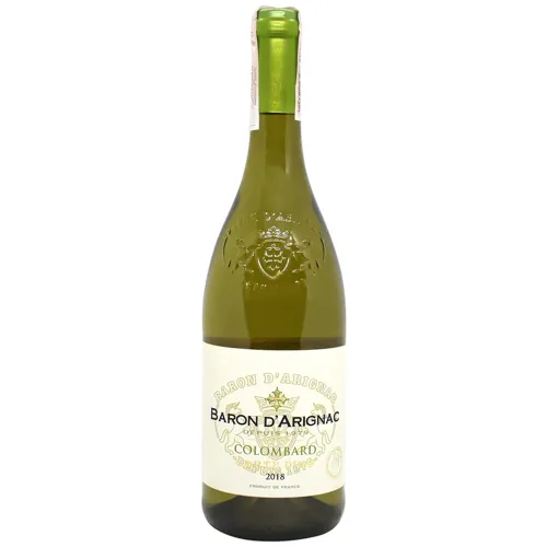 Вино Baron d`Arignac Colombard біле сухе 11% 0,75л