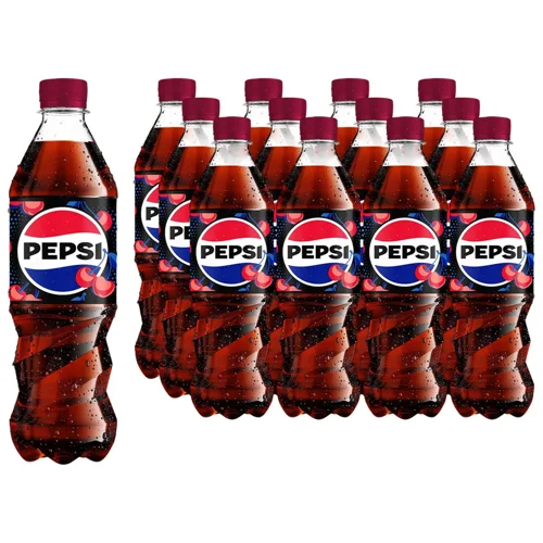 Напій газований Pepsi Zero Sugar Вишня 0,5л 12шт