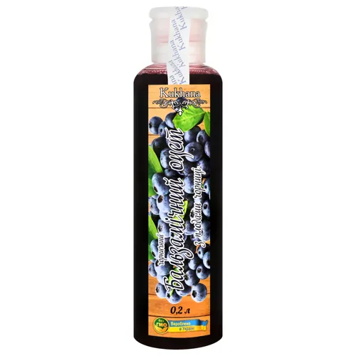 Оцет бальзамічний чорничний з плодами чорниці Kukhana 200мл