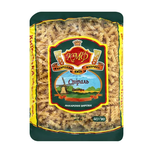Макарони Екстра Спіраль КМФ м/у 400г