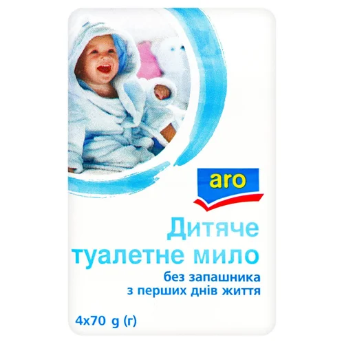 Мило Aro Дитяче без запашника 70г х 4шт